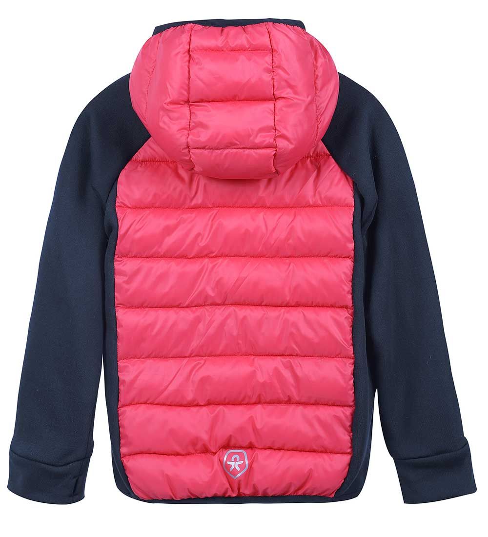 Color Kids Softshell Jacket w. Fleece - Teaberry