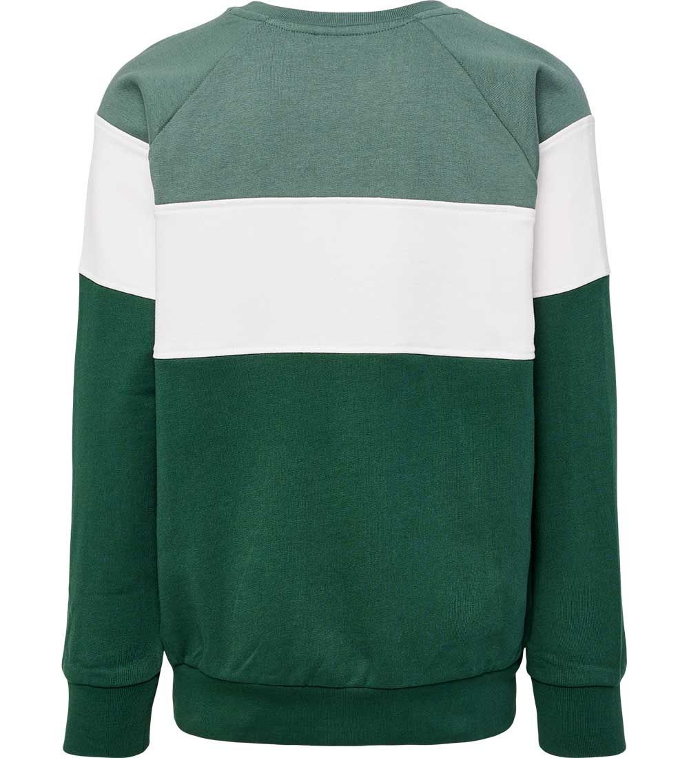 Hummel Sweatshirt - hmlClaes - Tannennadel