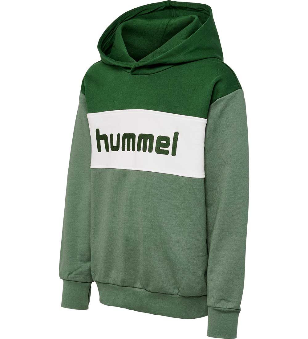 Hummel Hoodie - hmlMorten - Pineneedle