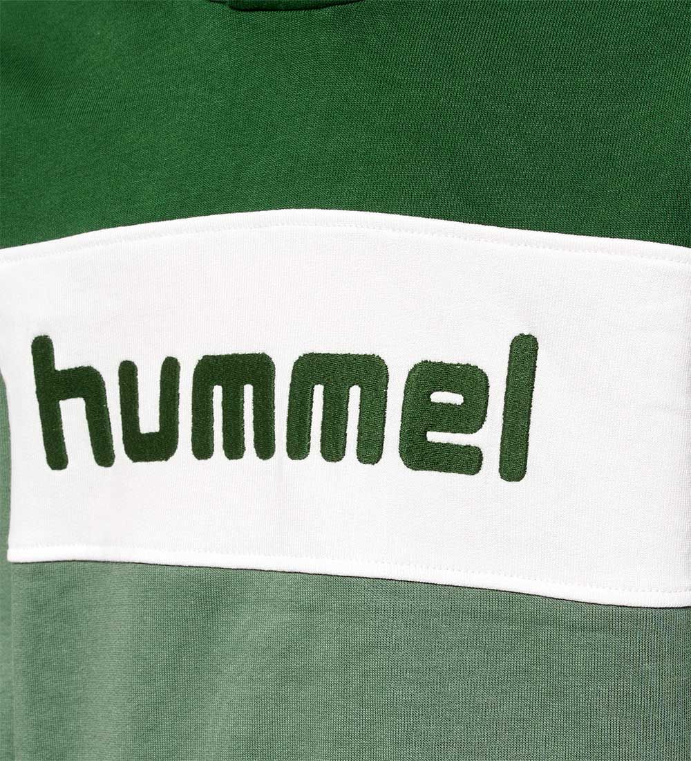 Hummel Hoodie - hmlMorten - Pineneedle