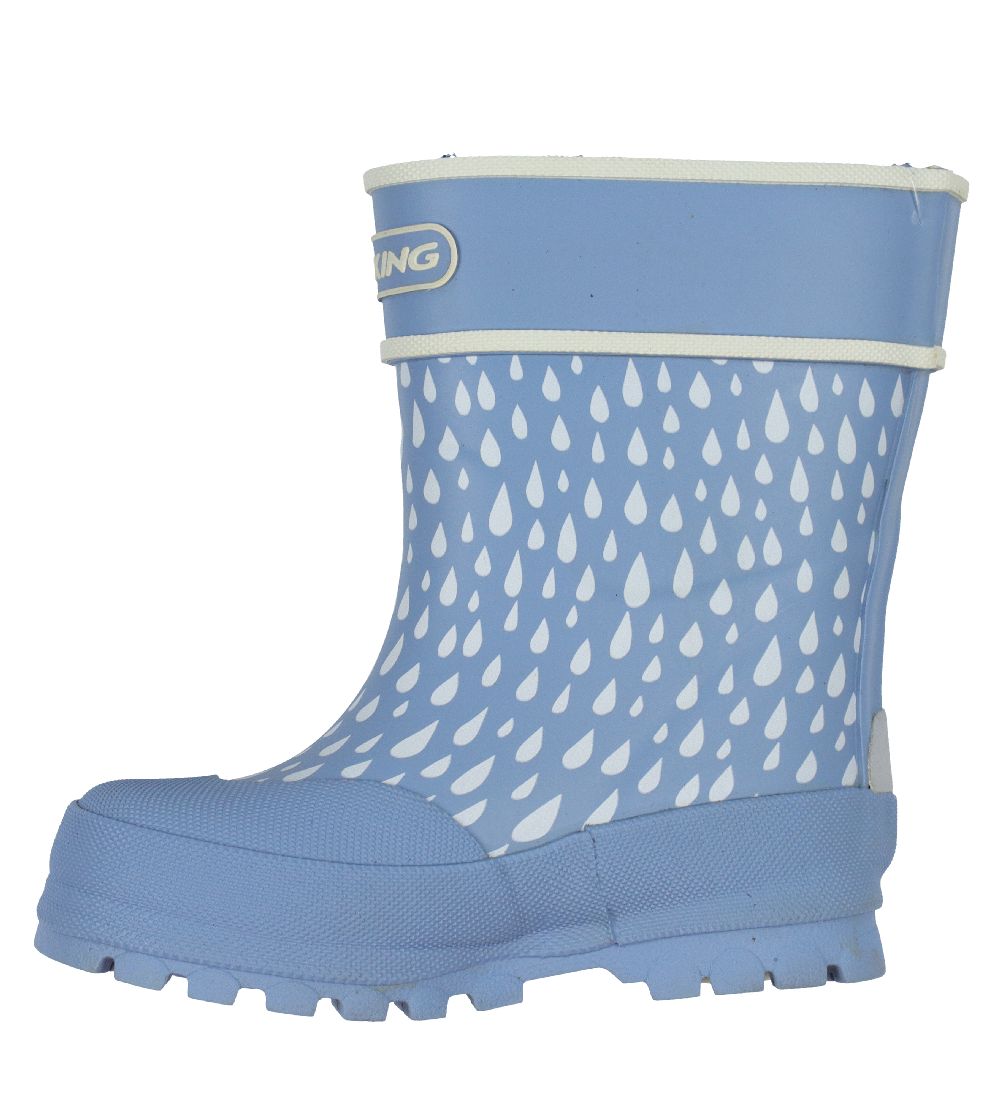Viking Rubber Boots - Alv - Iceblue/White