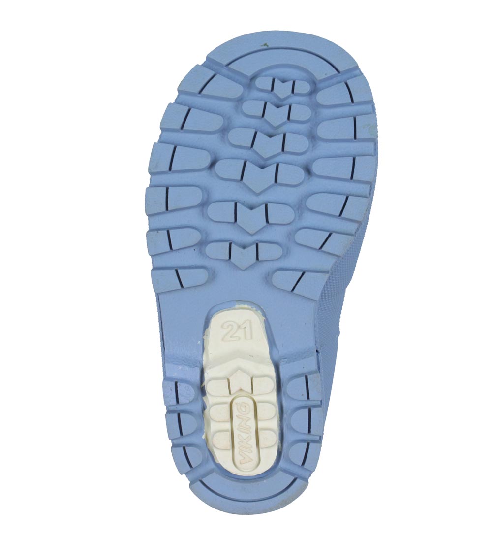 Viking Rubber Boots - Alv - Iceblue/White