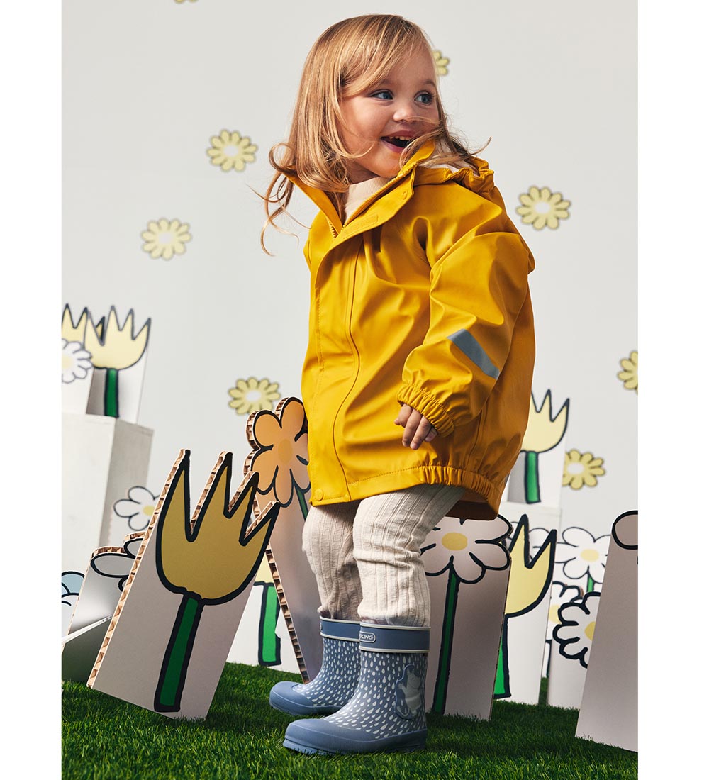 Viking Rubber Boots - Alv - Iceblue/White