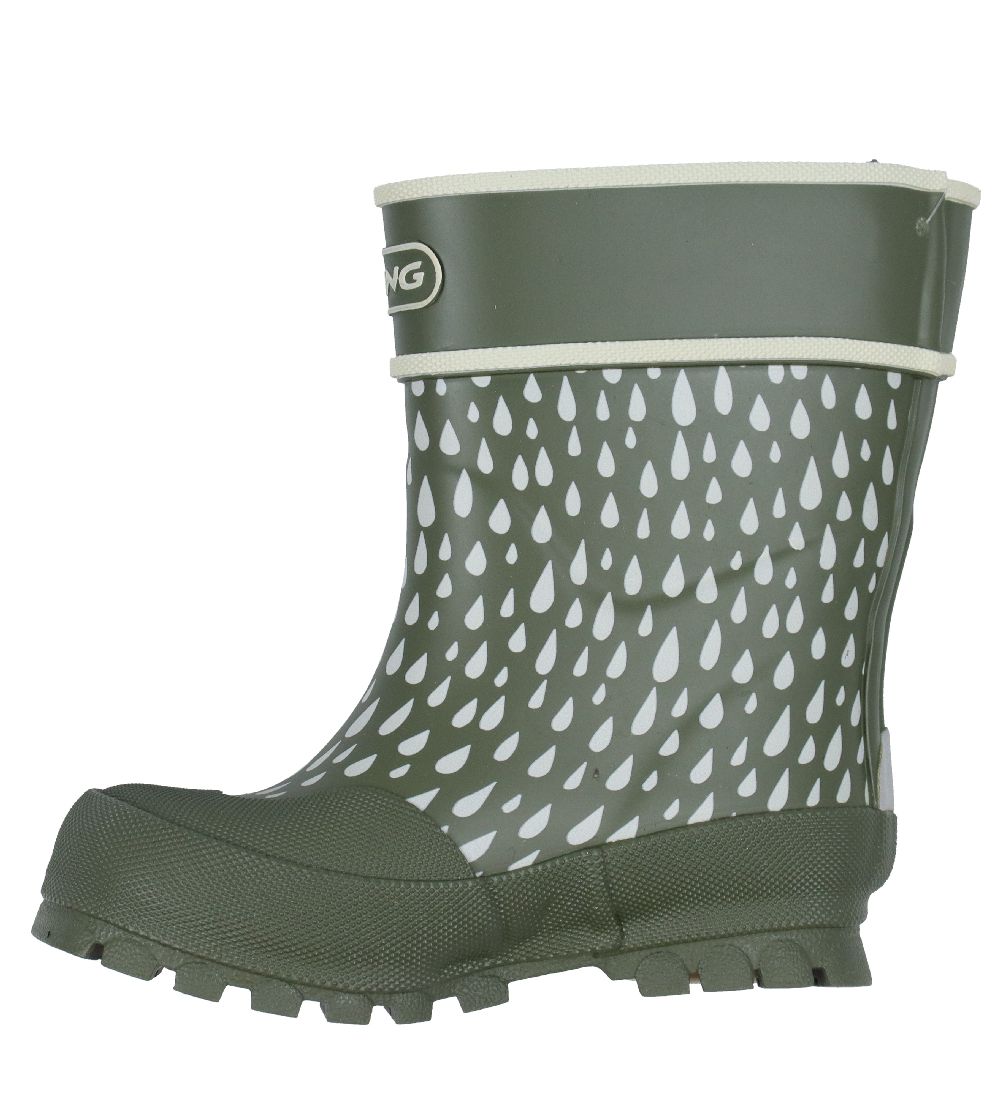Viking Rubber Boots - Alv - Olive/White