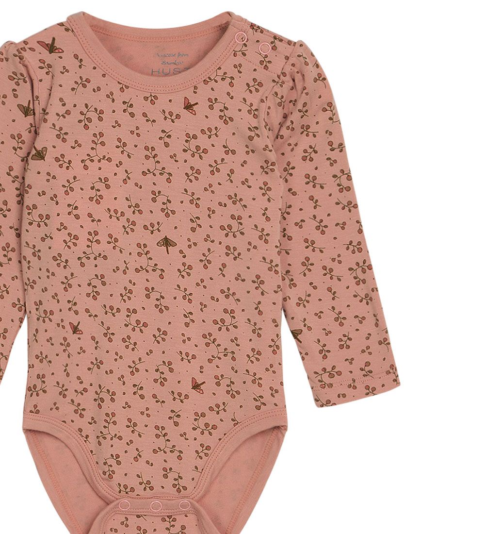 Hust and Claire Bodysuit æ/s - Bonita - Bamboo - Desert Ed