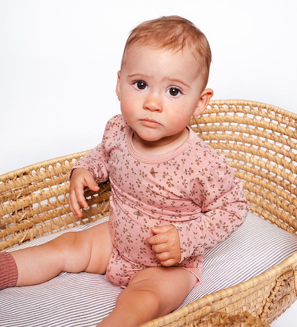Hust and Claire Bodysuit æ/s - Bonita - Bamboo - Desert Ed