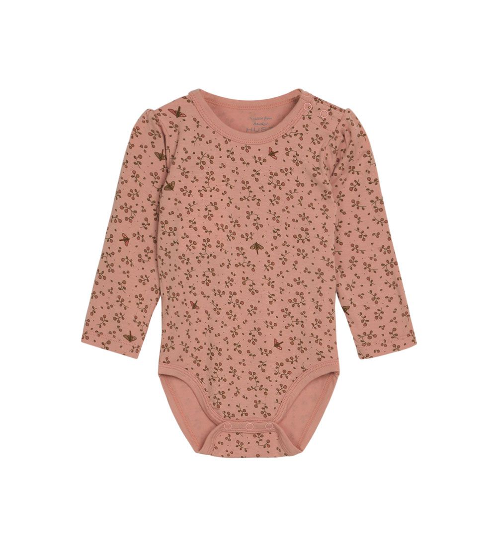 Hust and Claire Bodysuit æ/s - Bonita - Bamboo - Desert Ed