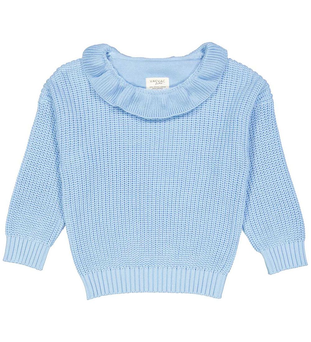 VACVAC Blouse - Knitted - Confettiknit 2.0 - Blue Blossom