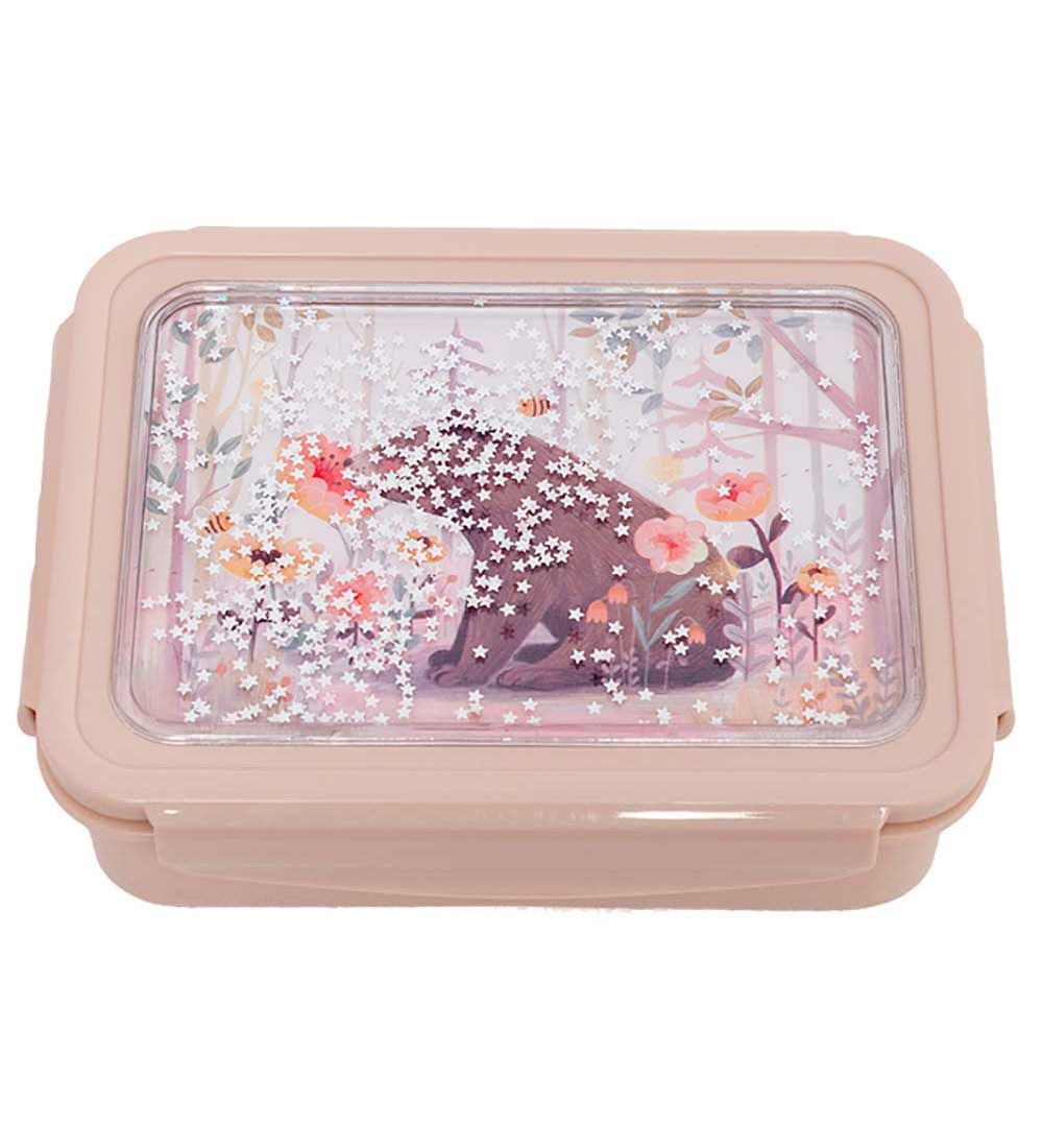 Petit Monkey Lunchbox - Humming Bear - The linen