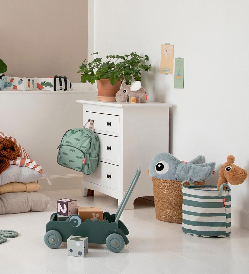 Done by Deer Soft Toy - Birdee - 42 cm - Blue