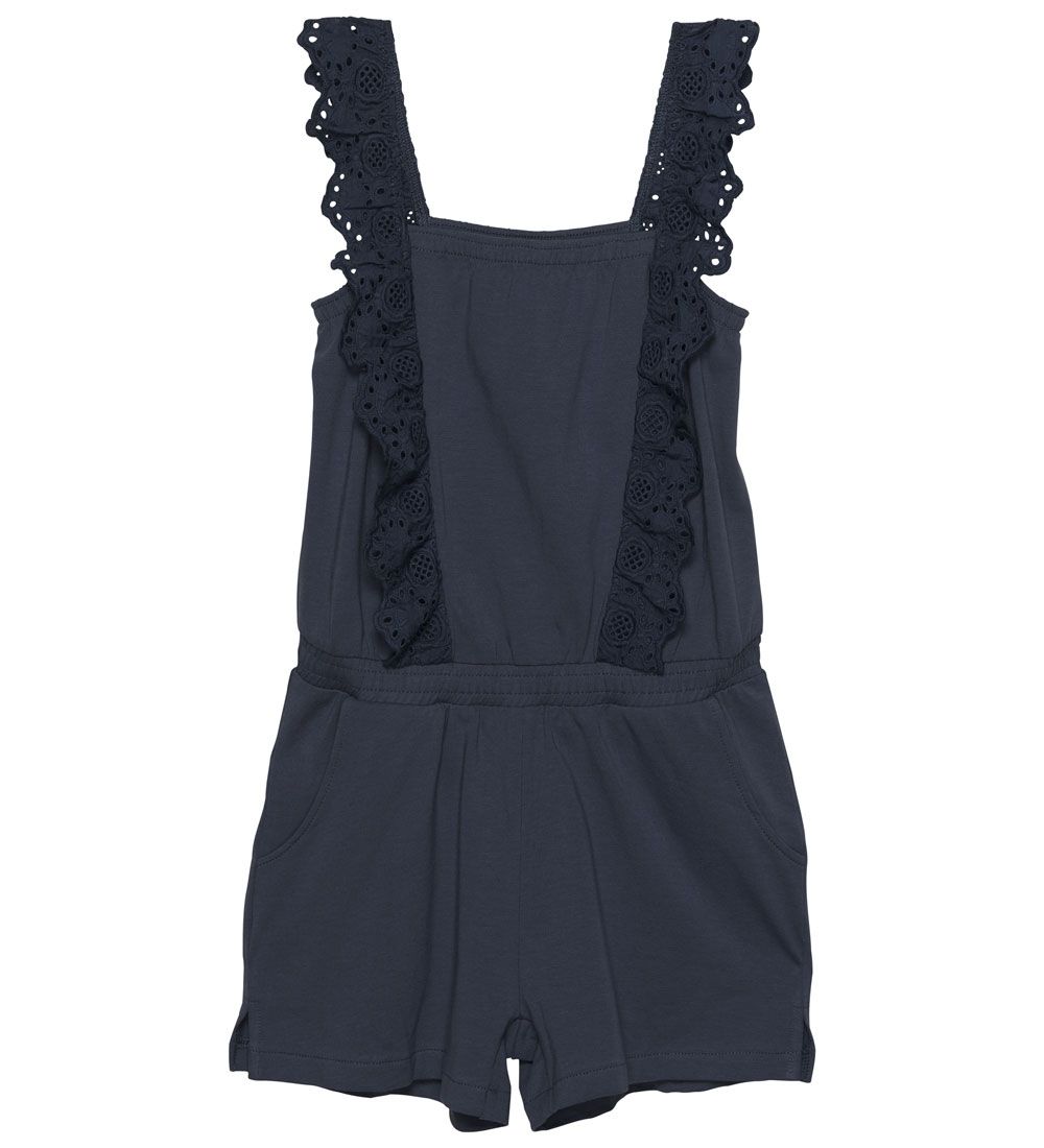 Creamie Summer Romper - Vintage Indigo