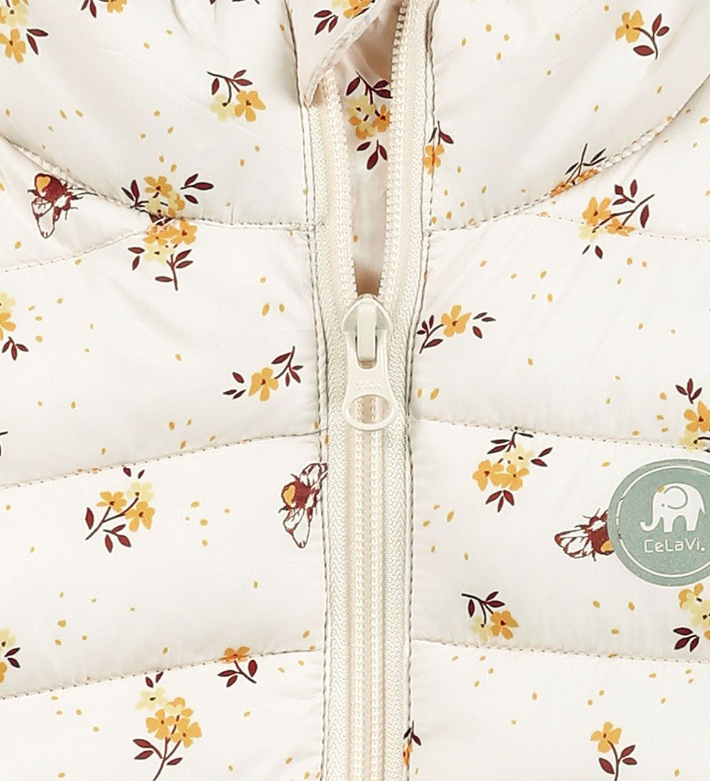 CeLaVi Padded Jacket - Sundress w. Bees