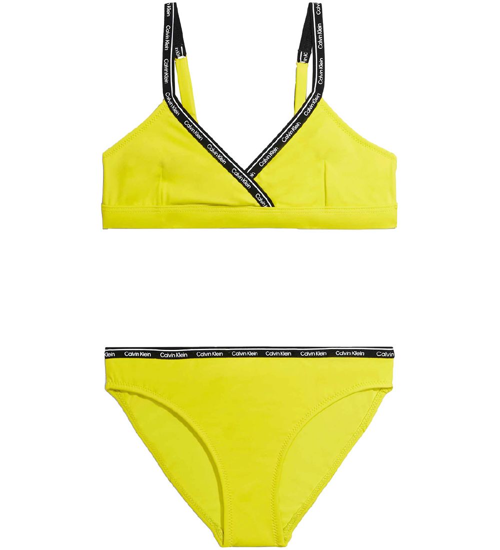 Calvin Klein Bikini - Triangle Bikini Set - Lemonade Yellow