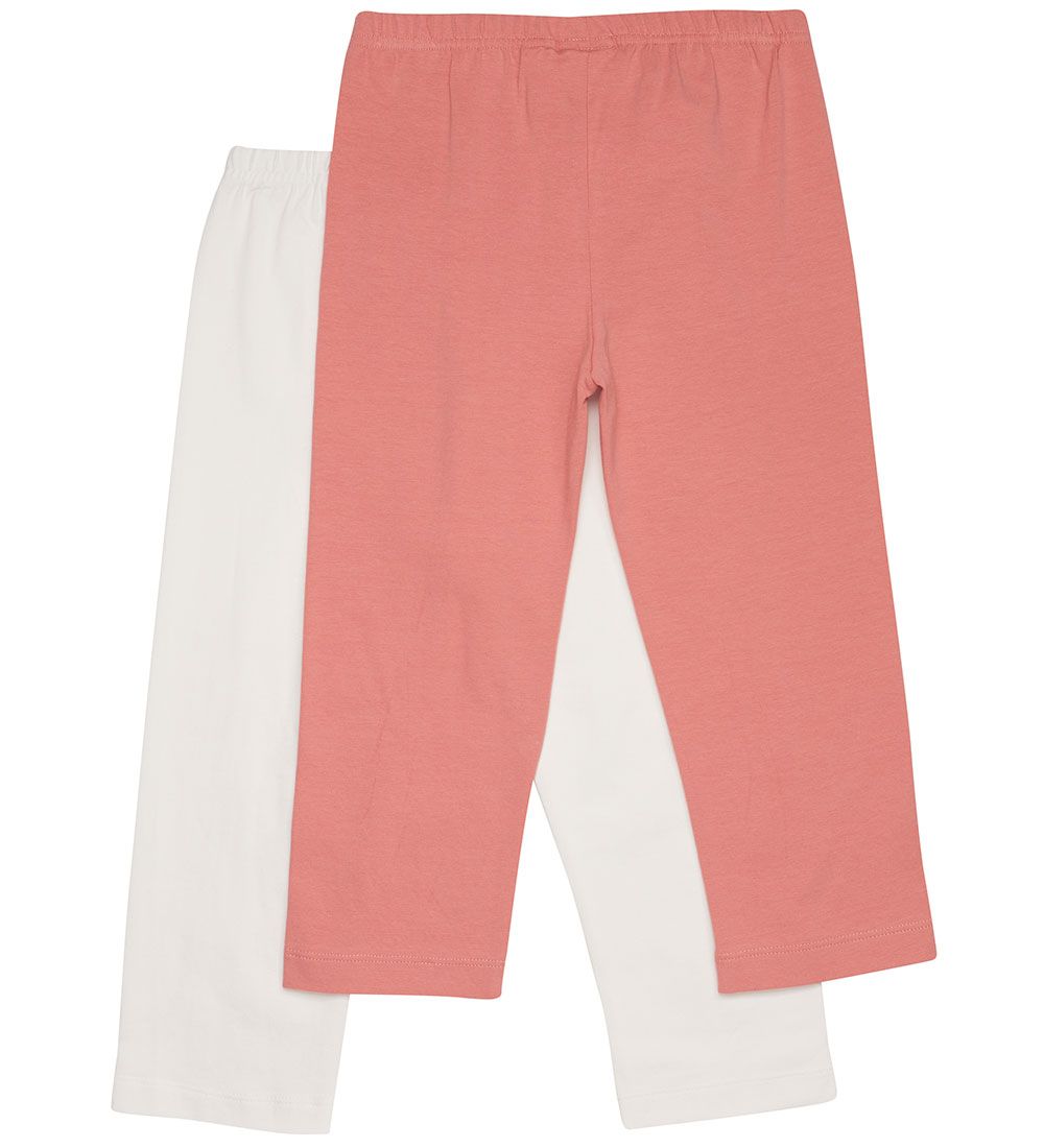 Minymo Leggings - 2er-Pack - Schlucht Clay