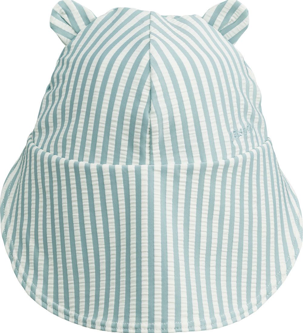 Liewood Bademütze - Senia - UV40+ - Sea Blue/White