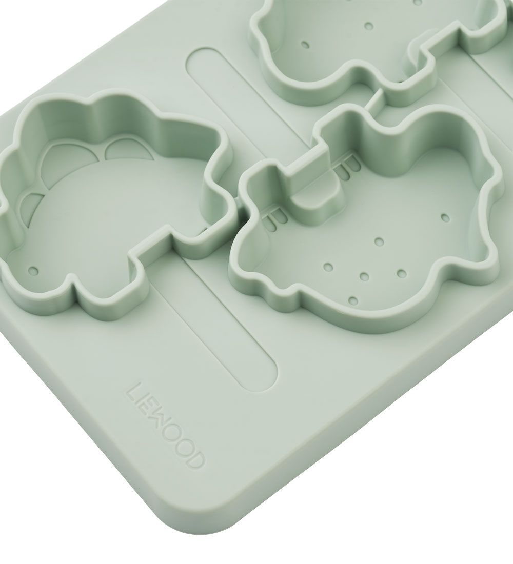 Liewood Ice cream molds - Manfred - 2-Pack - Dino/Peppermint Mul
