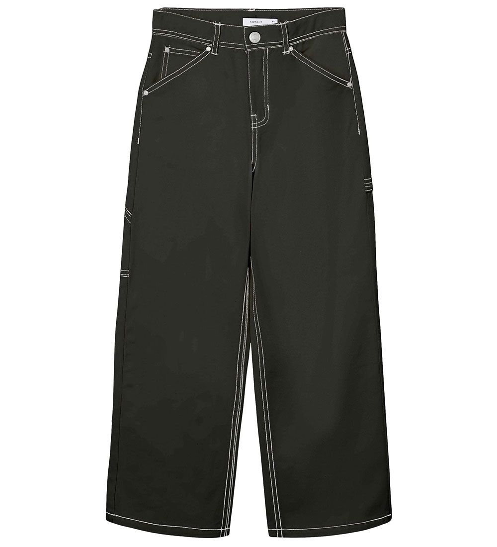 Name It Jeans - NkfRose - Black/Stitch-White