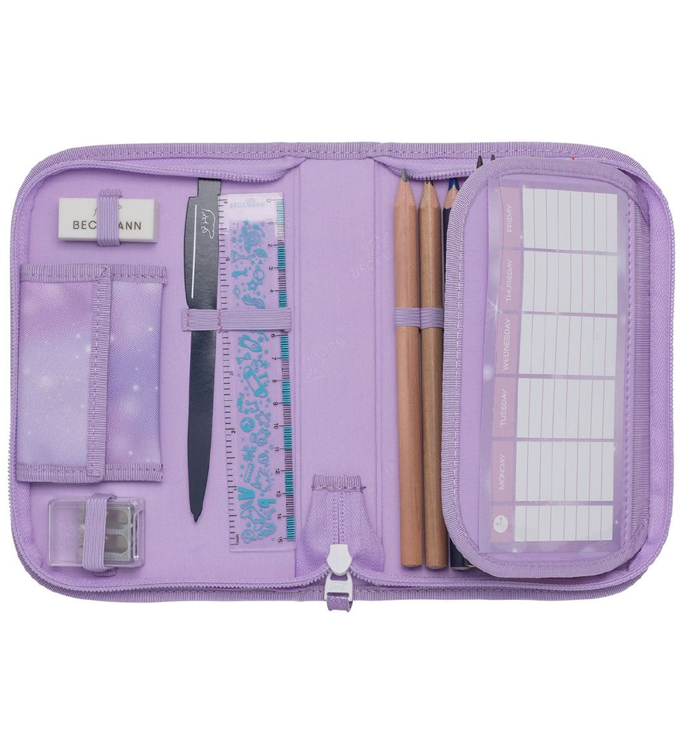 Beckmann Pencil Case w. Contents - Candy