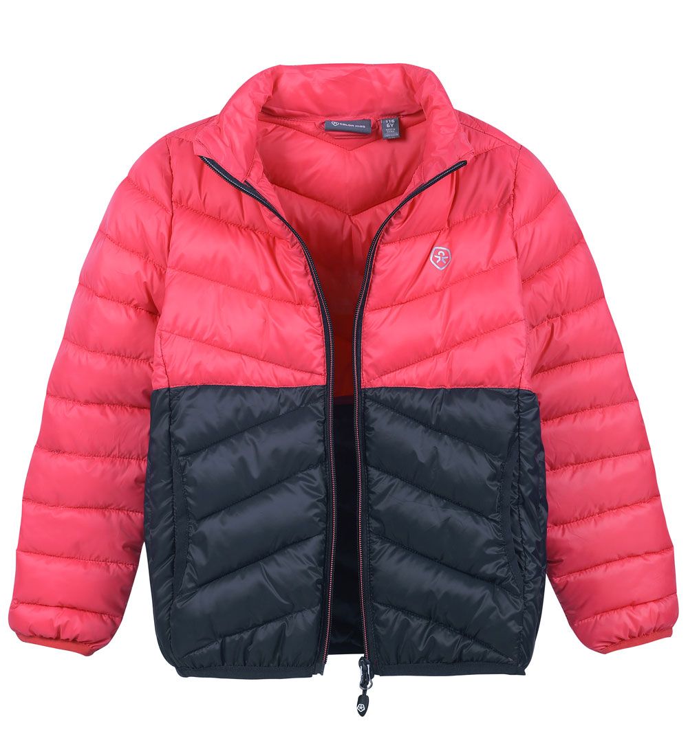 Color Kids Puffer Jacket - Teaberry