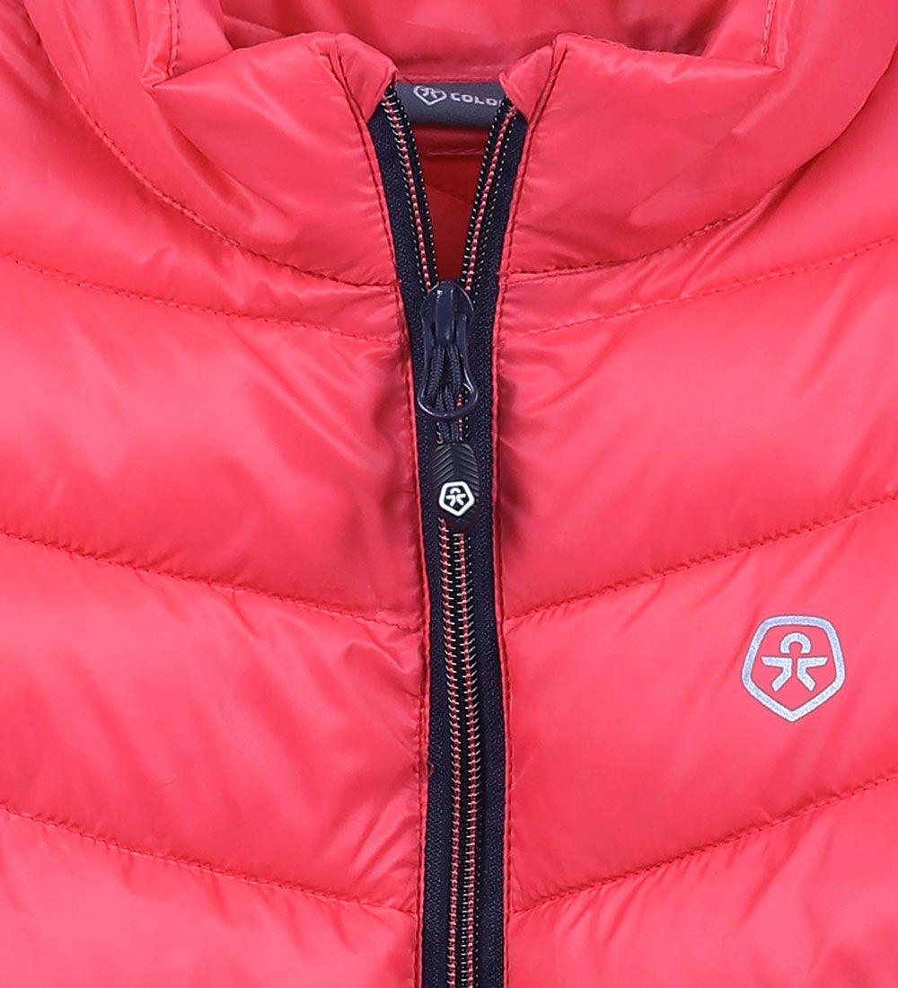 Color Kids Puffer Jacket - Teaberry