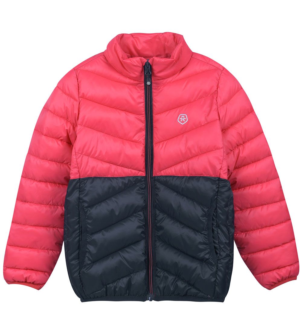 Color Kids Puffer Jacket - Teaberry