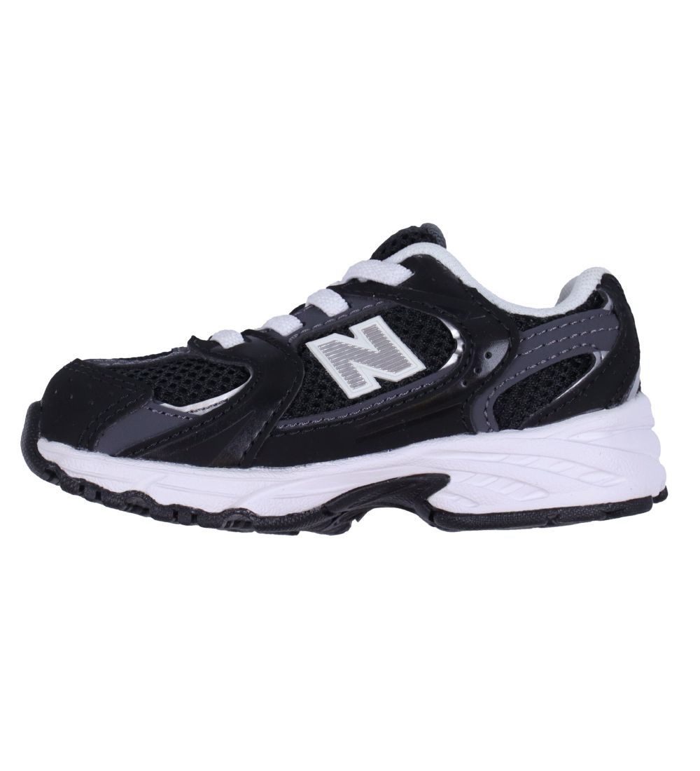 New Balance Lenkkarit - 530 - Black/Hopea Metallinen