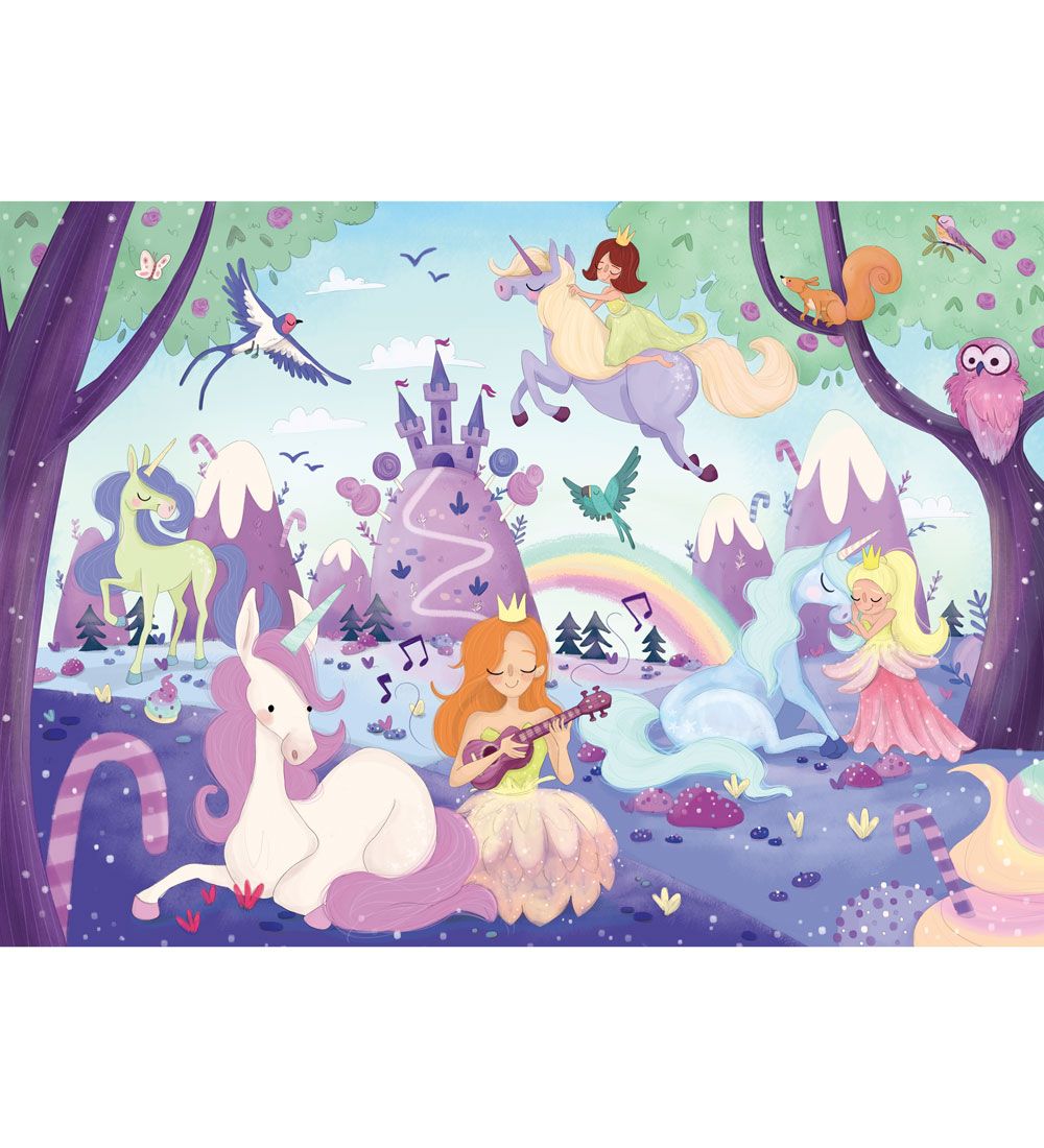 Ravensburger Puzzle Game - 24 Bricks - Unicorns Giant Floor Puzz