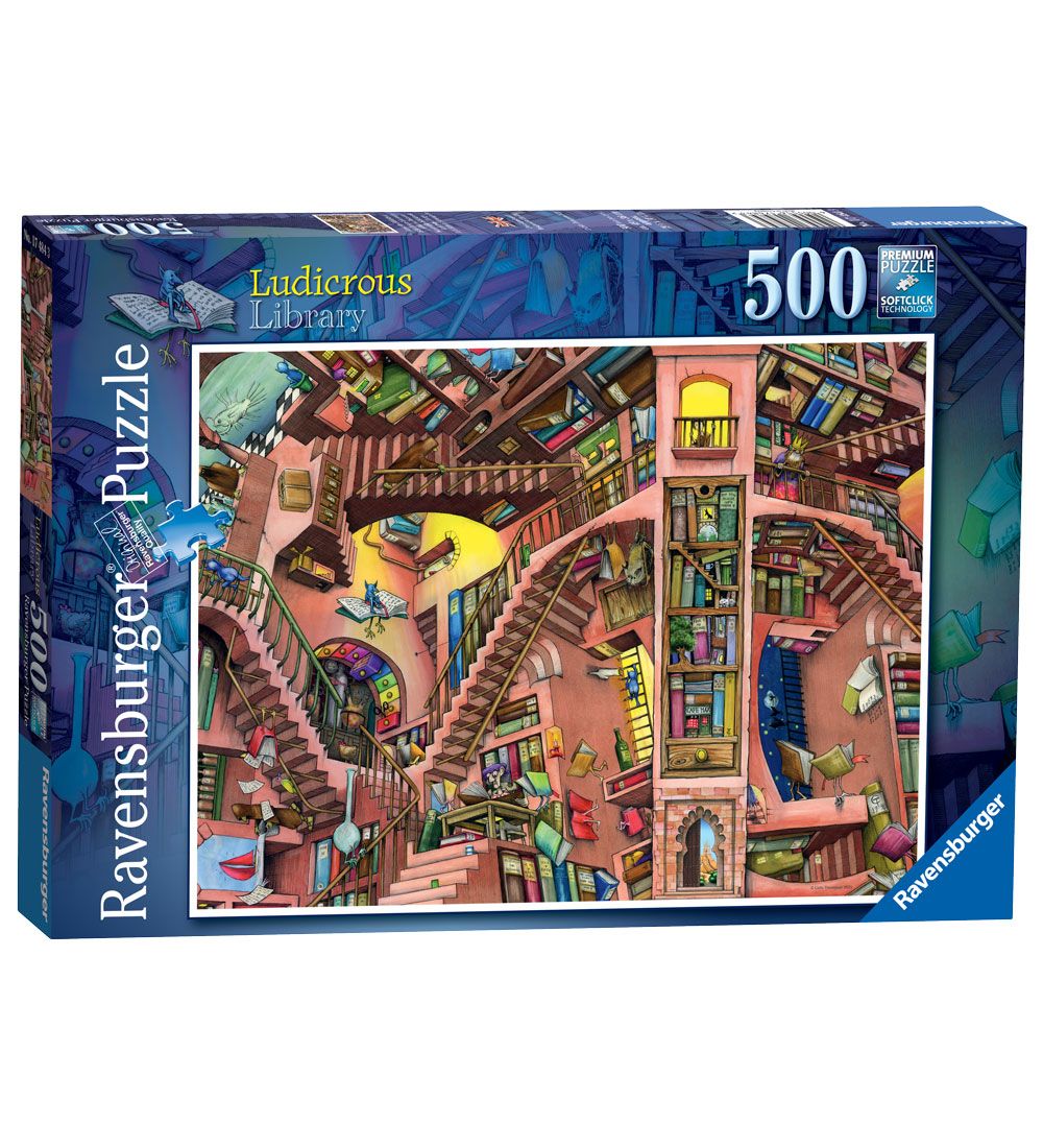 Ravensburger Puzzle Game - 500 Bricks - Ludicrous Library