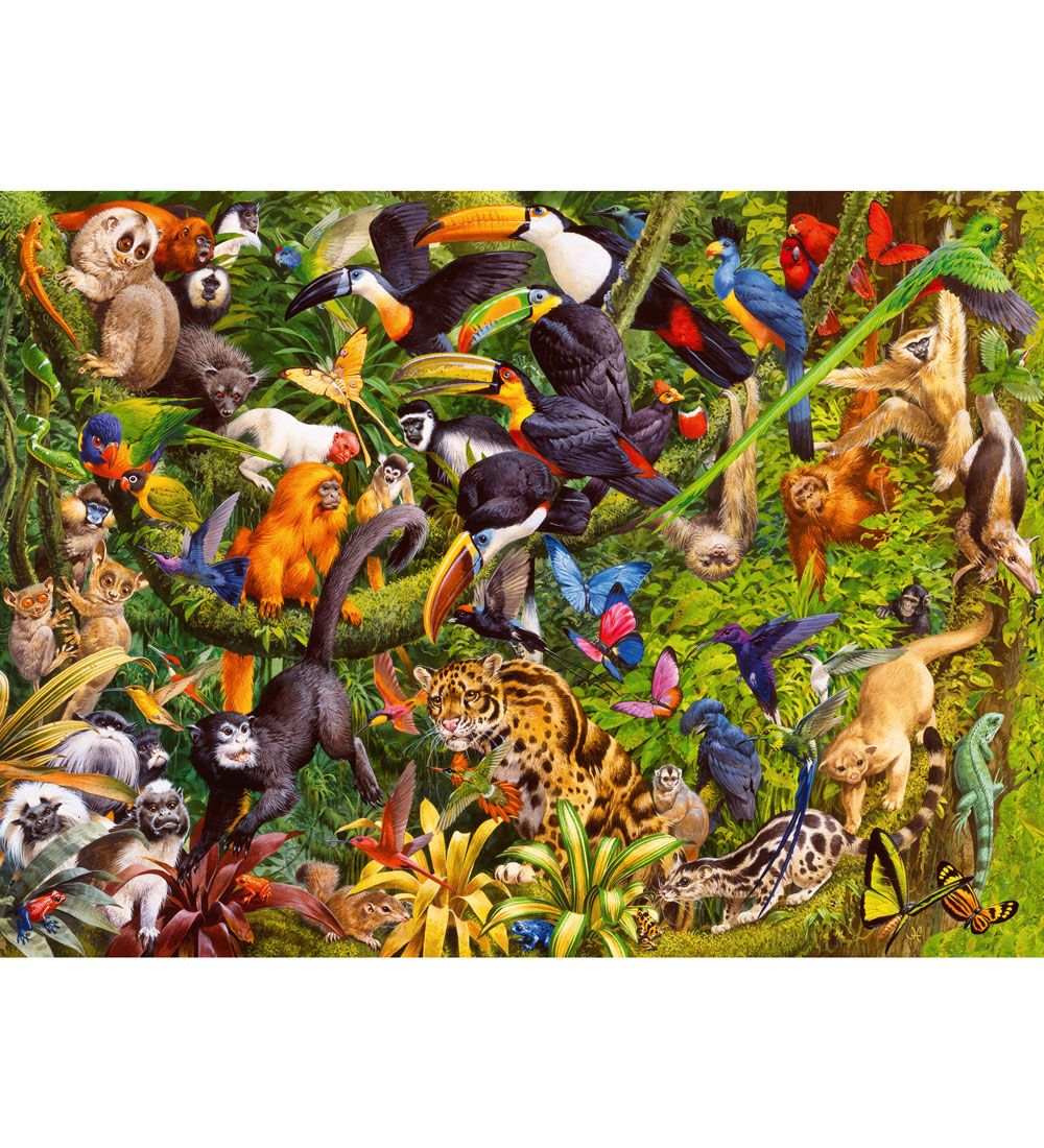 Ravensburger Puzzle Game - 200 Bricks - Tropical Rainforest