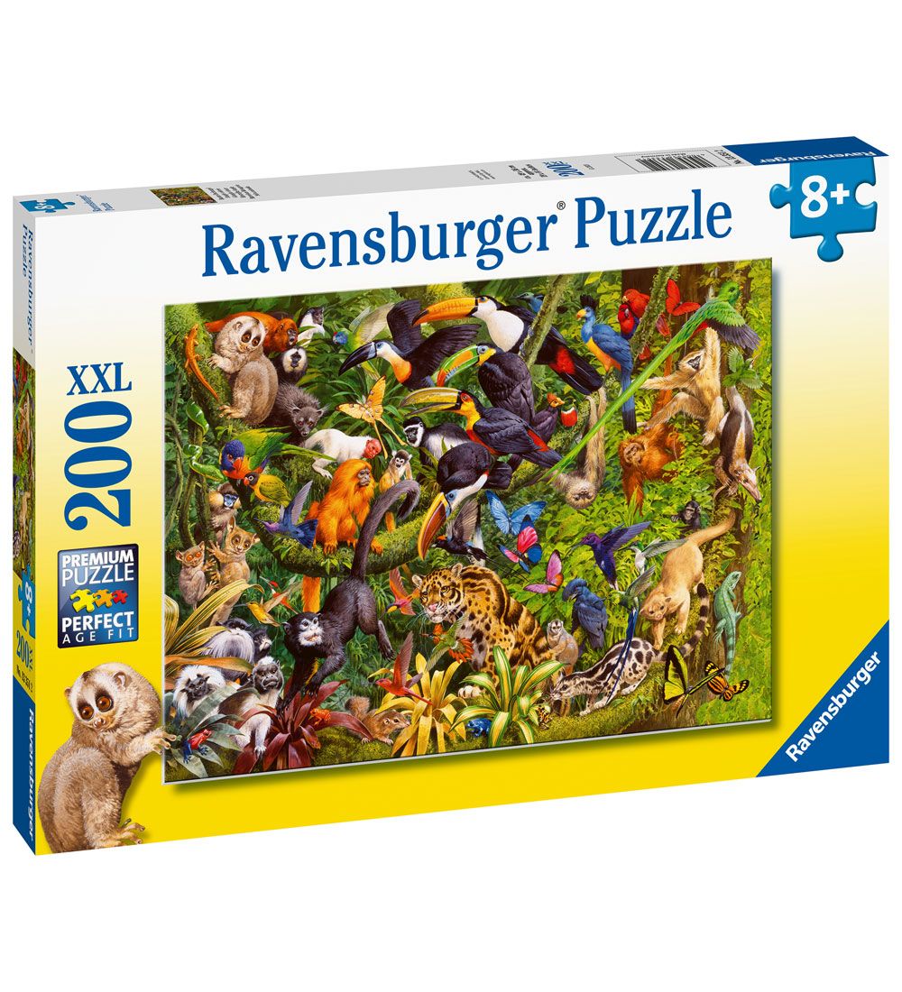 Ravensburger Puzzle Game - 200 Bricks - Tropical Rainforest