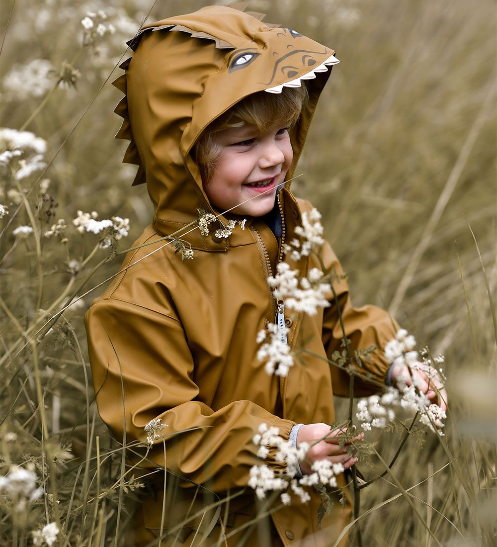 Mikk-Line Rain Jacket - PU - Dull Gold