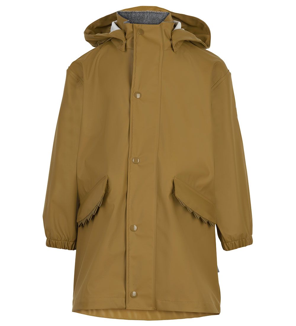 Mikk-Line Rain Jacket - PU - Dull Gold