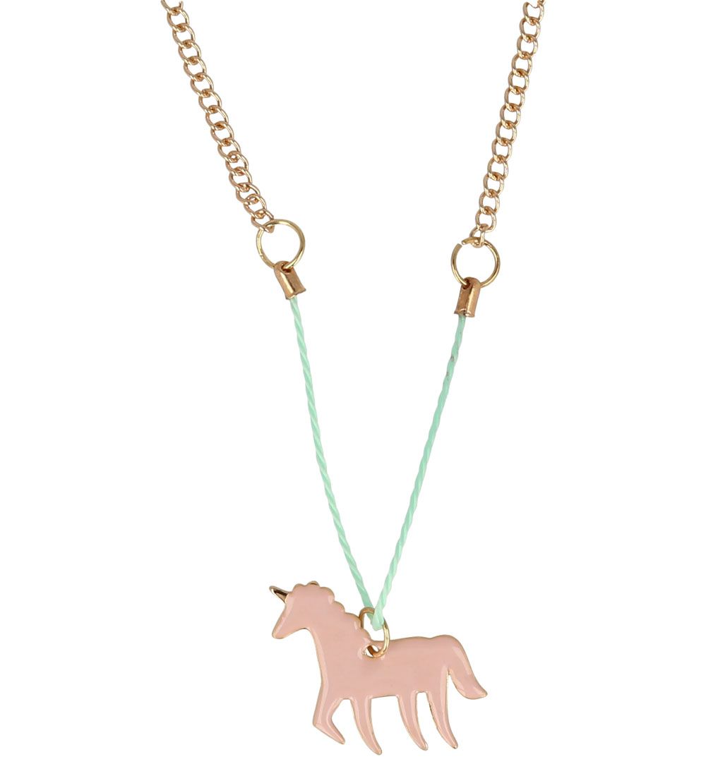Meri Meri Ketting - Emaille Unicorn Necklace