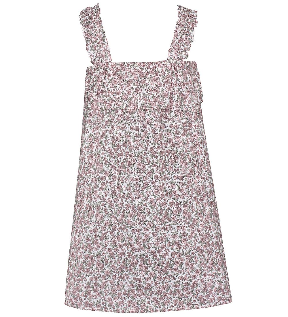 Bruuns Bazaar Kleid - Ibia - Beige m. Blumen