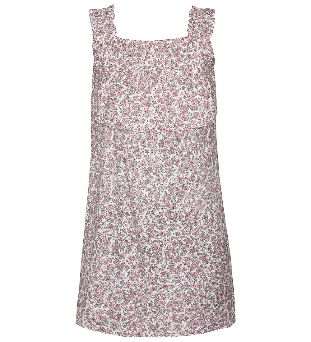 Bruuns Bazaar Kleid - Ibia - Beige m. Blumen