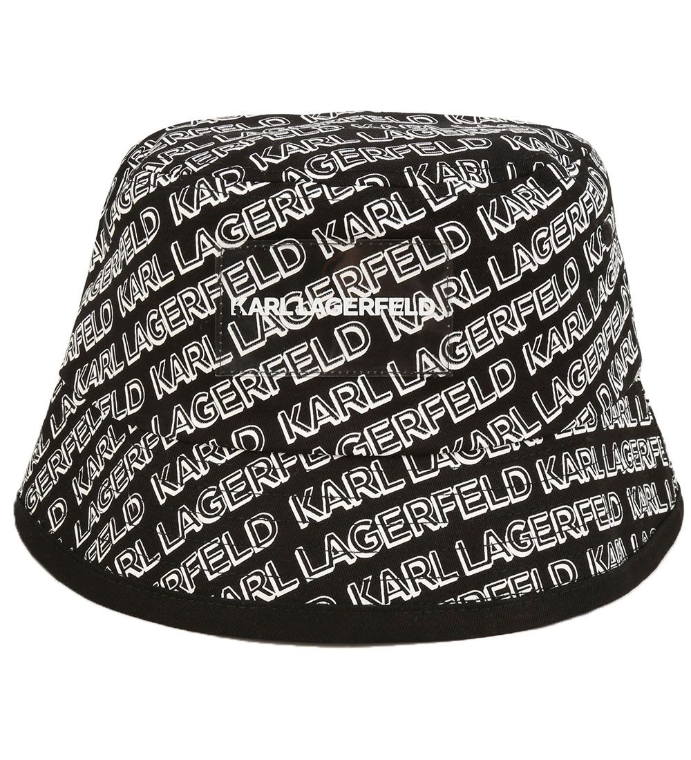 Karl Lagerfeld Bucket Hat - Space Vacay - Black/White