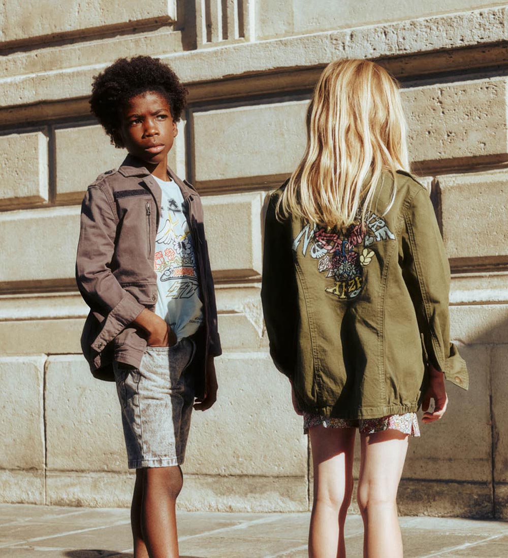 Zadig & Voltaire Farkkushortsit - Harmaa