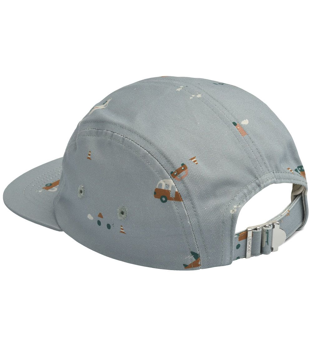 Liewood Cap - Rory - Vehicles/Dove Blue