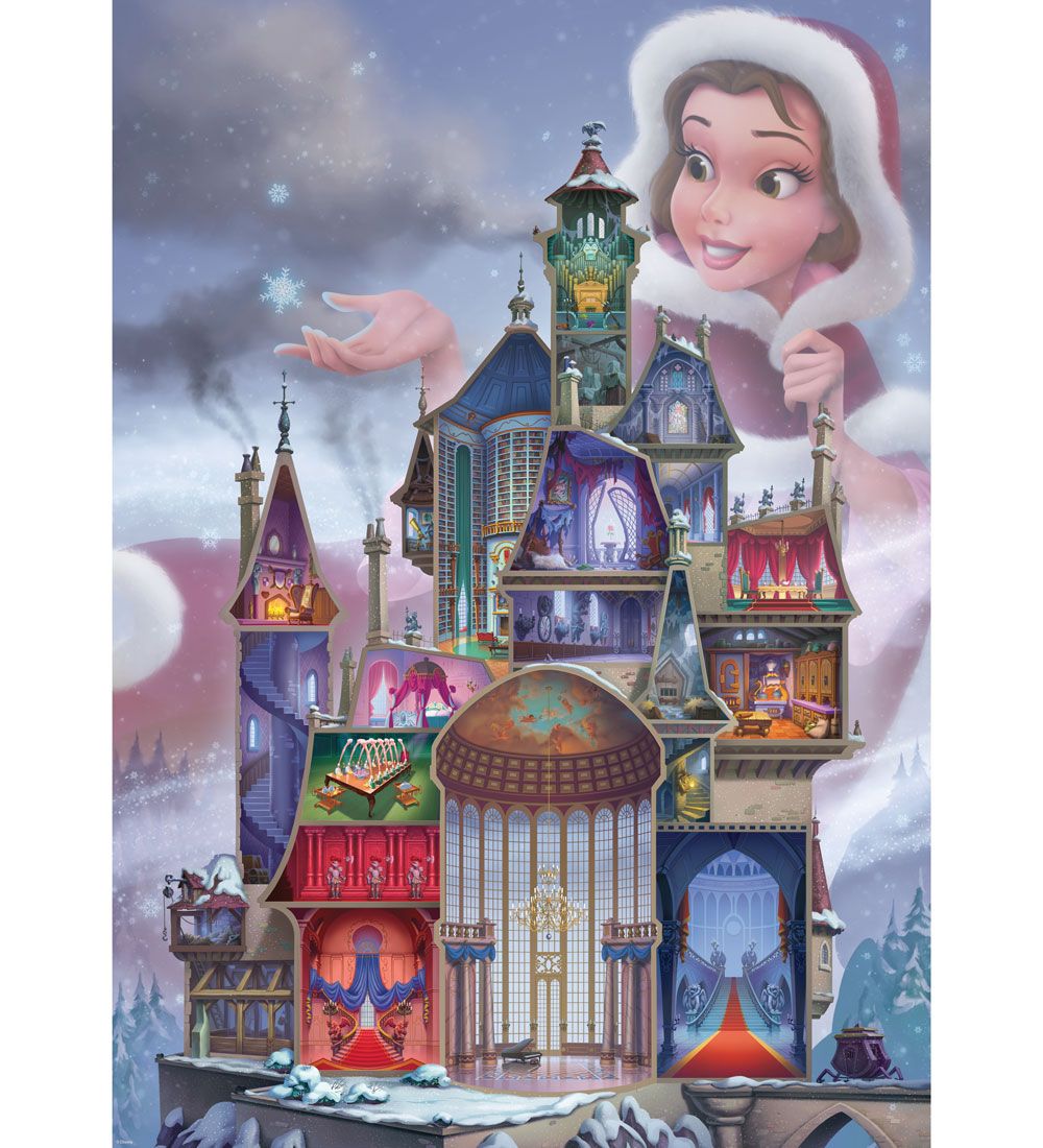Ravensburger Puzzle Game - 1000 Bricks - Disney Belle