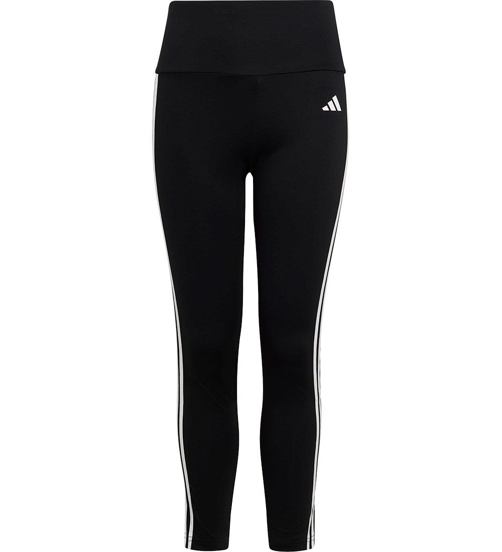adidas Performance Leggings - G TR-ES 3S TIG - Schwarz/Weiß