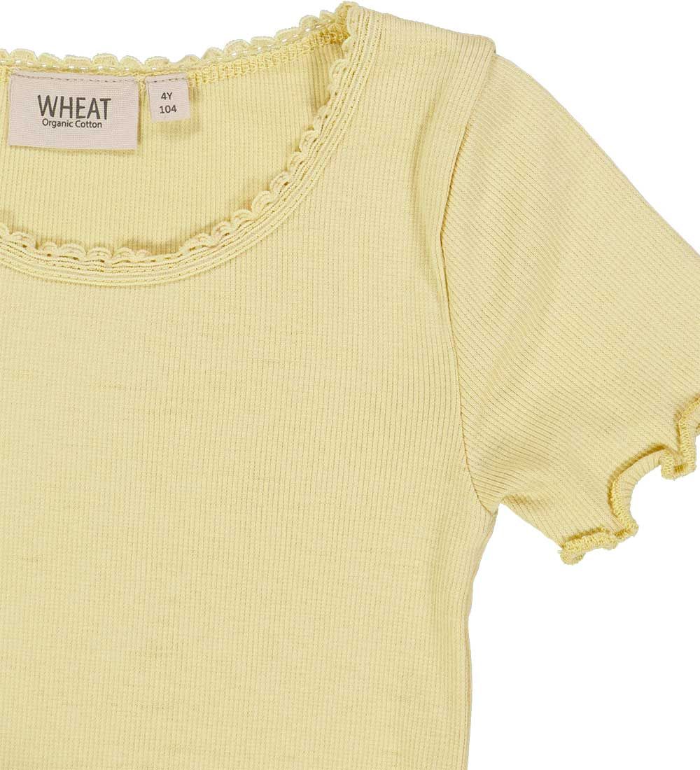 Wheat T-shirt - Rib - Yellow Dream