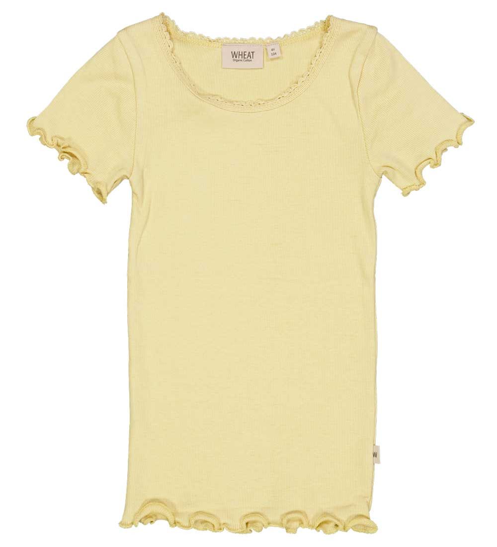 Wheat T-shirt - Rib - Yellow Dream
