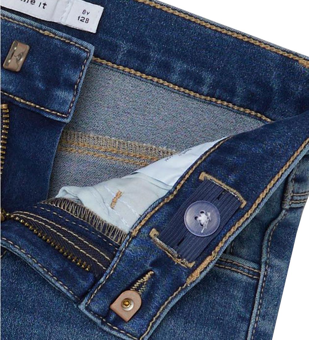 Name It Shorts - Noos - NkfSalli - Medium+ Blue Denim