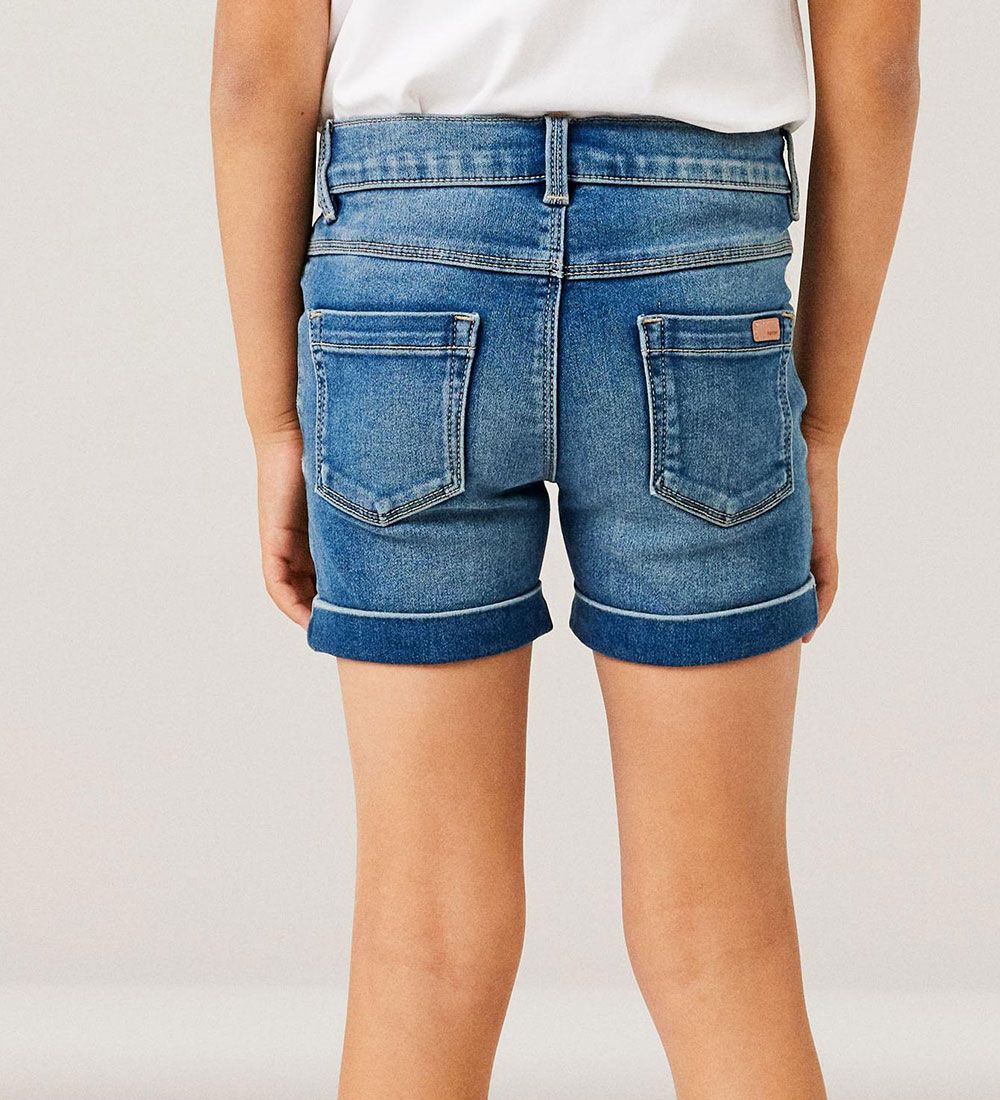 Name It Shorts - Noos - NkfSalli - Medium+ Blue Denim