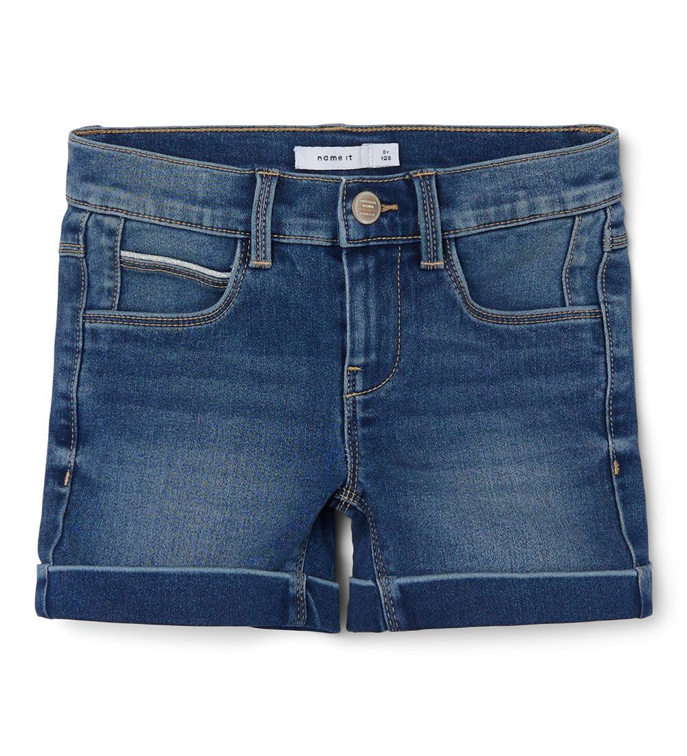 Name It Shorts - Noos - NkfSalli - Medium+ Blue Denim