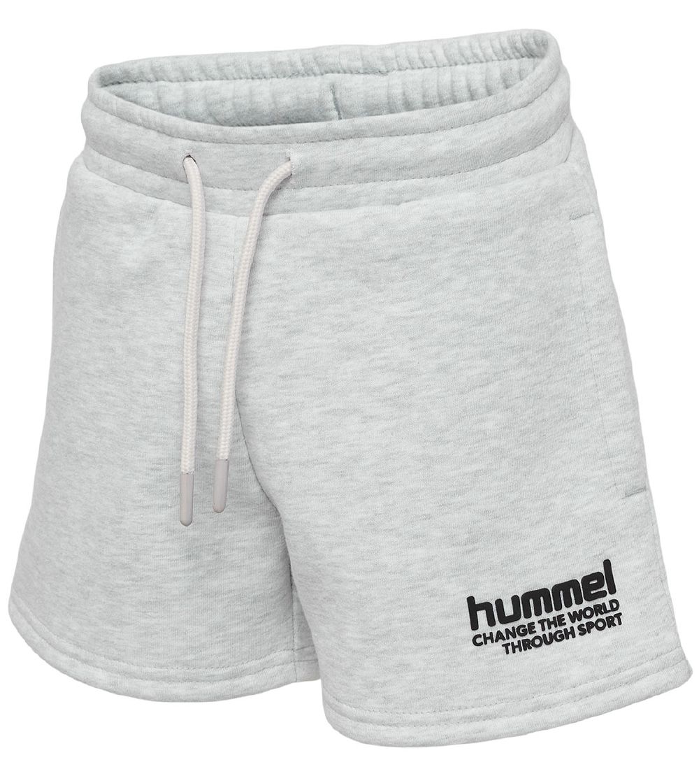 Hummel Shorts - hmlPure - Ultra Light Grey Melange