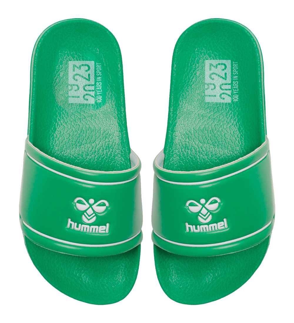 Hummel Flip Flops - Pool Slide Jr - Absinthe Green
