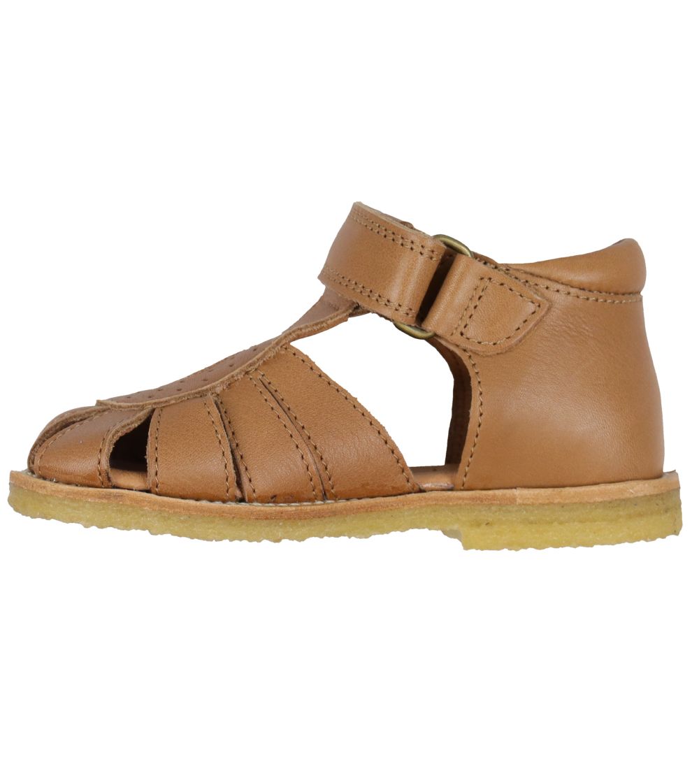 Pom Pom Sandals - Rub Sole - Camel