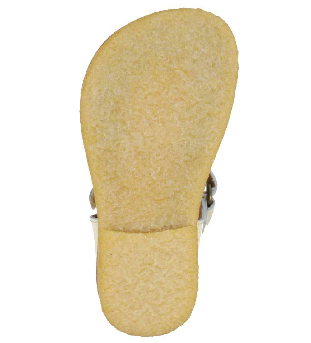 Pom Pom Sandalar - Nuddsóli - Light Yellow Einkaleyfi
