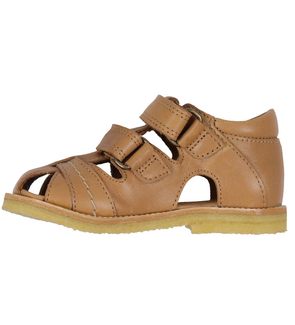 Pom Pom Sandals - Rub Sole Two - Camel